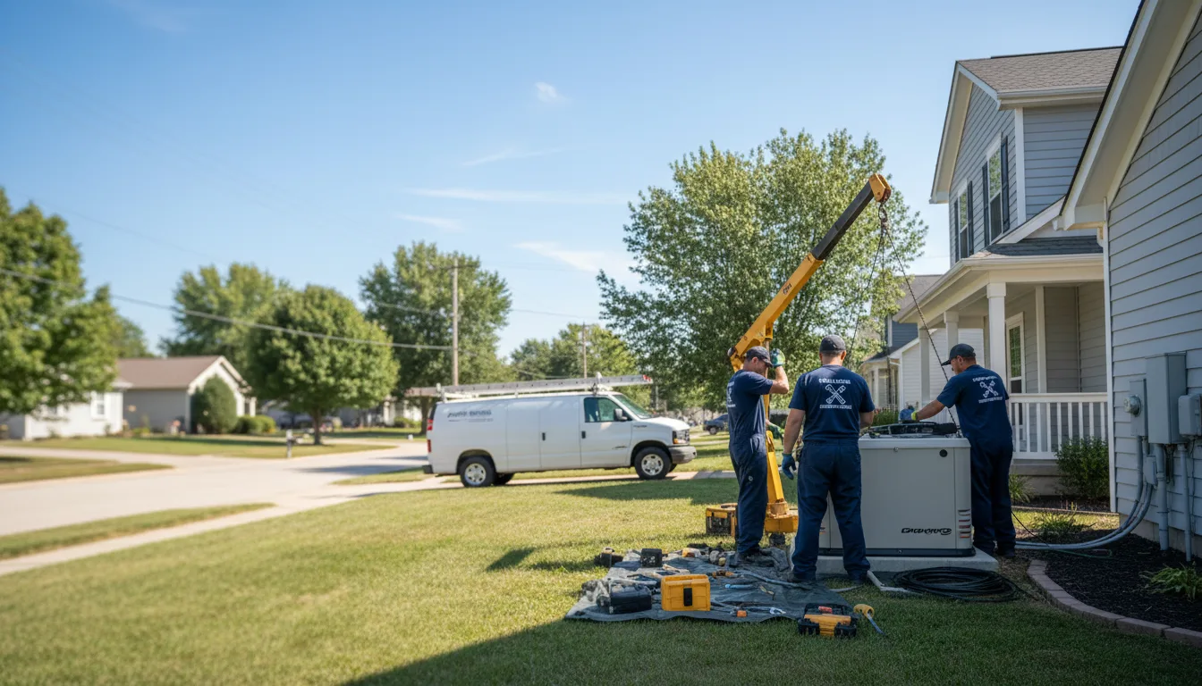 Generator Installation in North Newton, KS near me